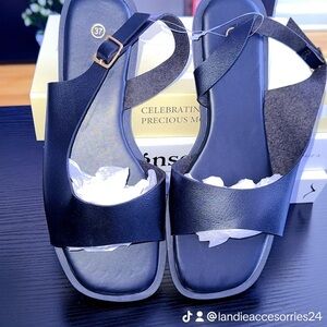 Elegant Black Women's Sandals